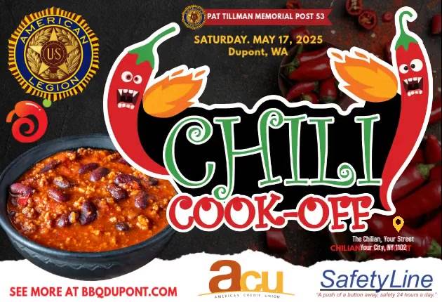 A Spicy Event You Won’t Want to Miss! Dupont Chili Cookoff!